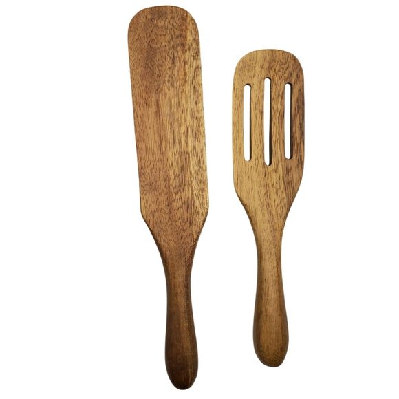 Mad Hungry 2 piece multi use bamboo spurtle set - Picture 1 of 7